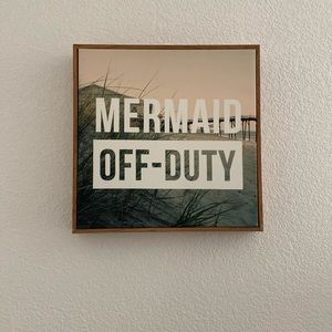 Mermaid wall decor